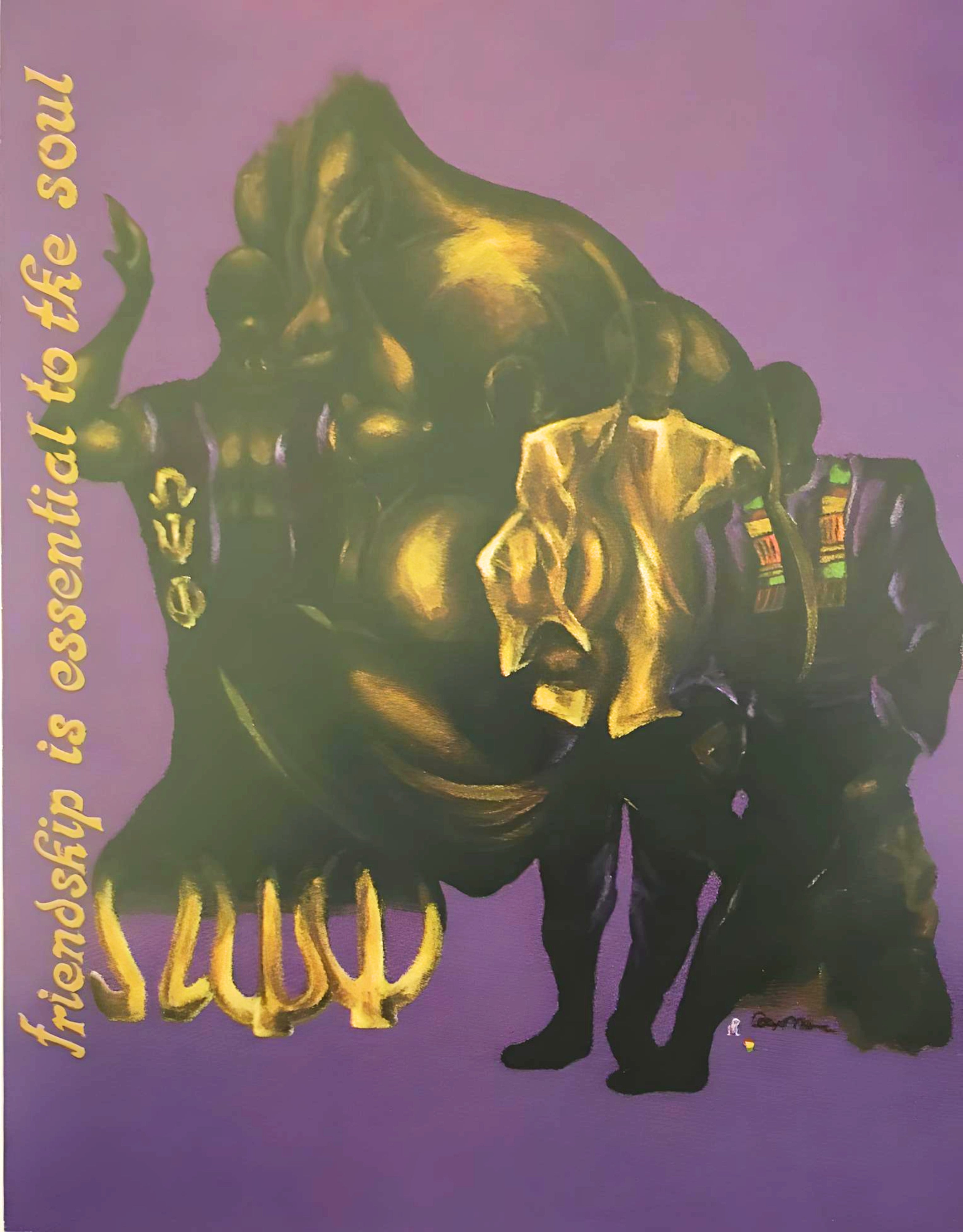 Soulful Black Art Lithographs Omega Psi Phi Positive Image