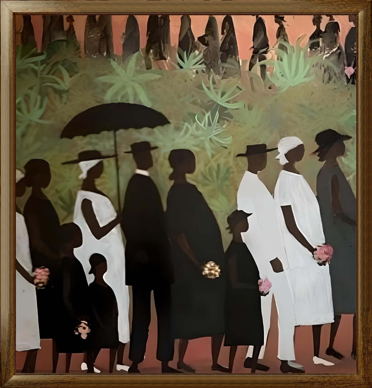Funeral Procession (The Turning Point) by Ellis Wilson / African American Art / Black Art / Black Art Poster / African Art / Unframed