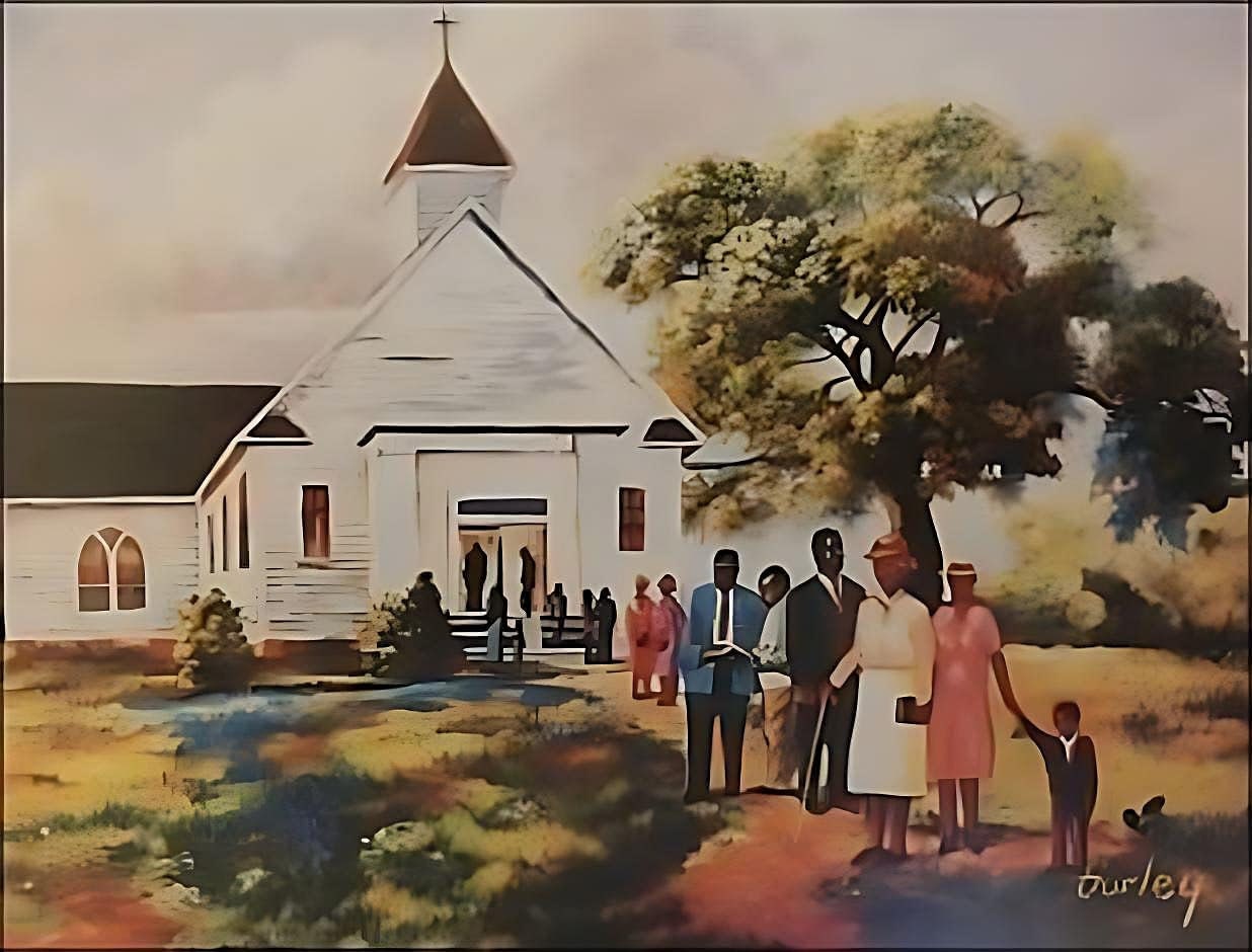 black church art paintings