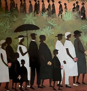 Funeral Procession (The Turning Point) by Ellis Wilson / African American Art / Black Art / Black Art Poster / African Art / Unframed